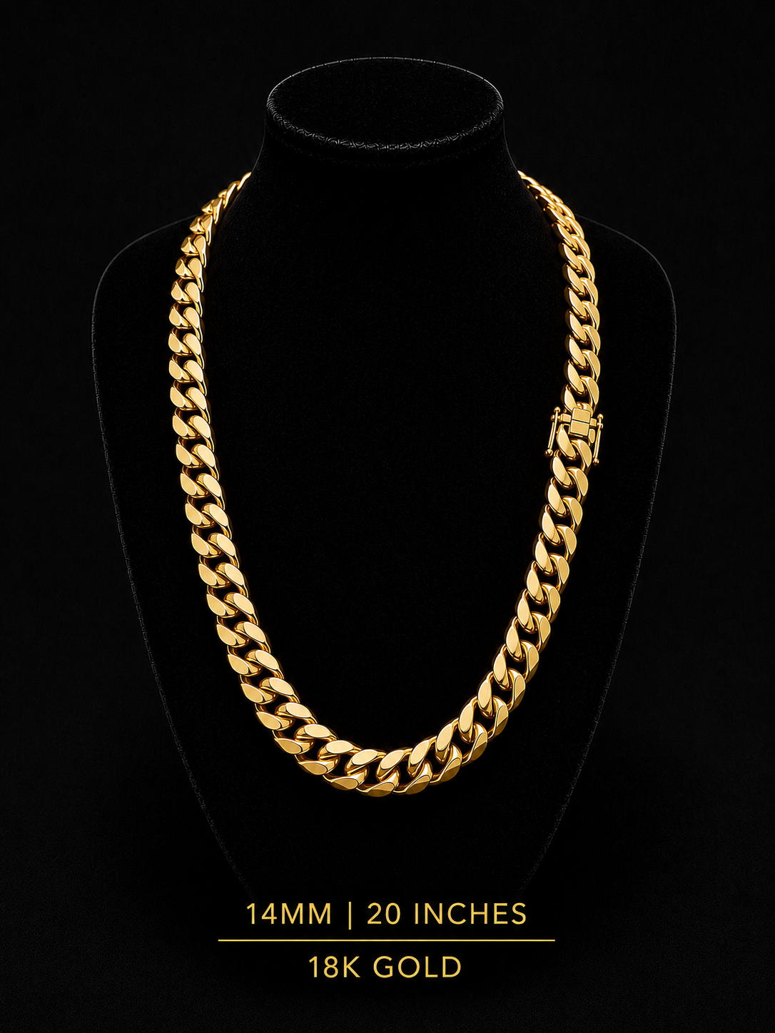 Gold Miami Cuban chain