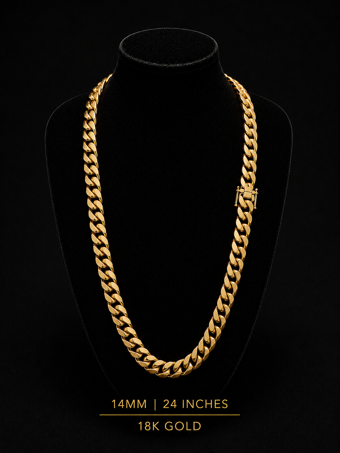 Gold Miami Cuban chain