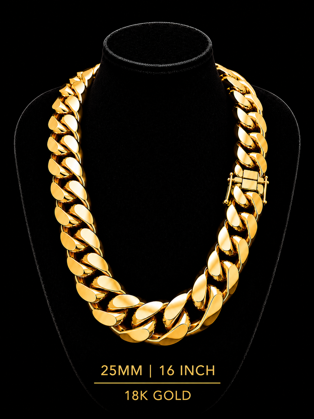 Gold Miami Cuban chain