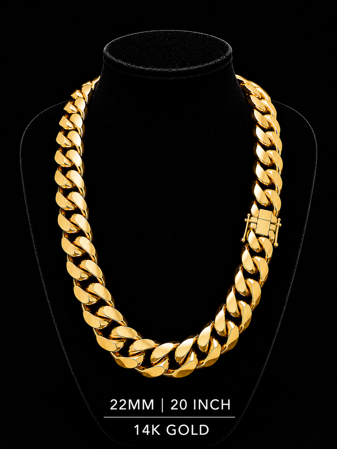 Gold Miami Cuban chain