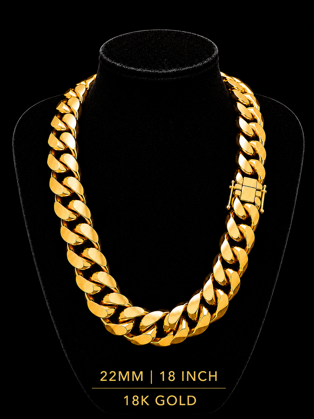 Gold Miami Cuban chain