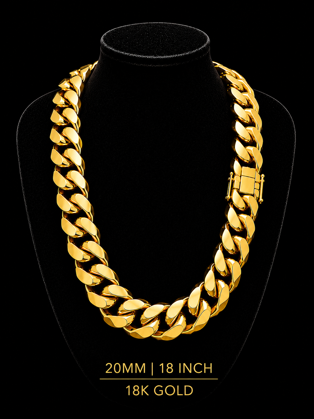 Gold Miami Cuban chain