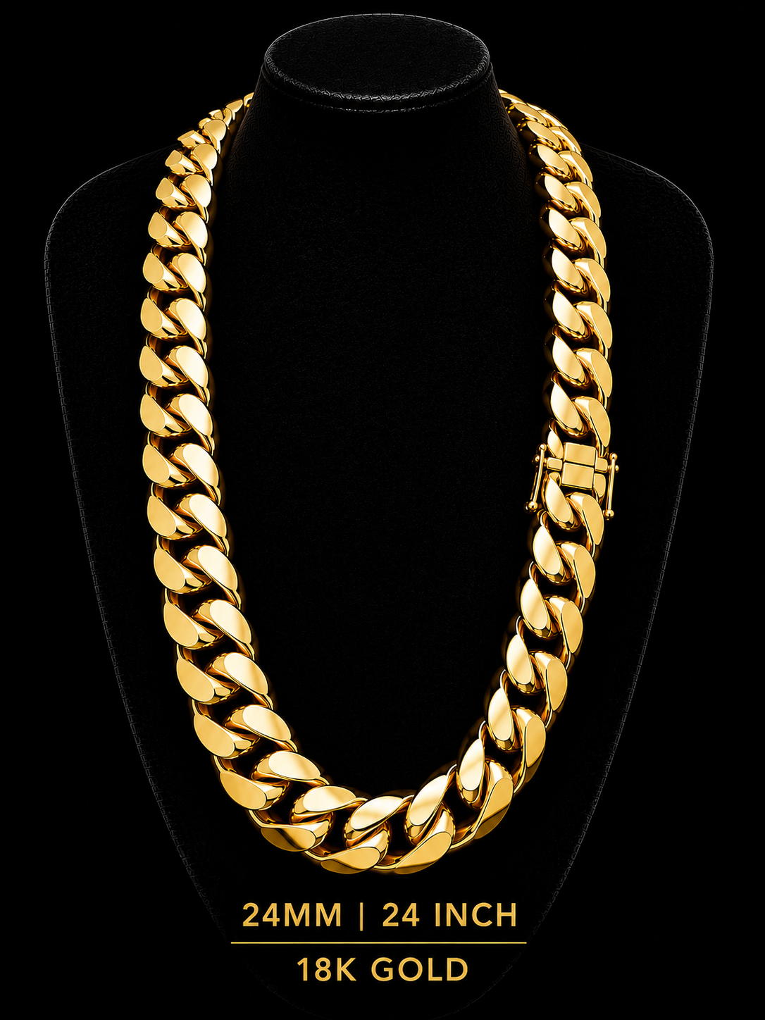 Gold Miami Cuban chain