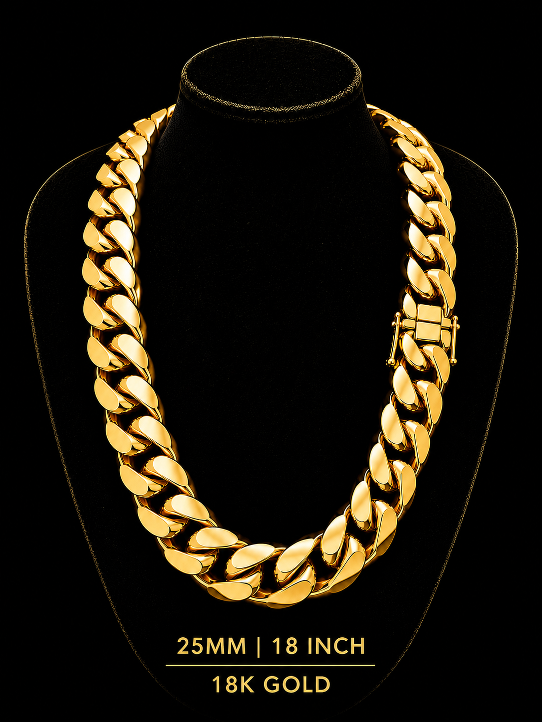 Gold Miami Cuban chain