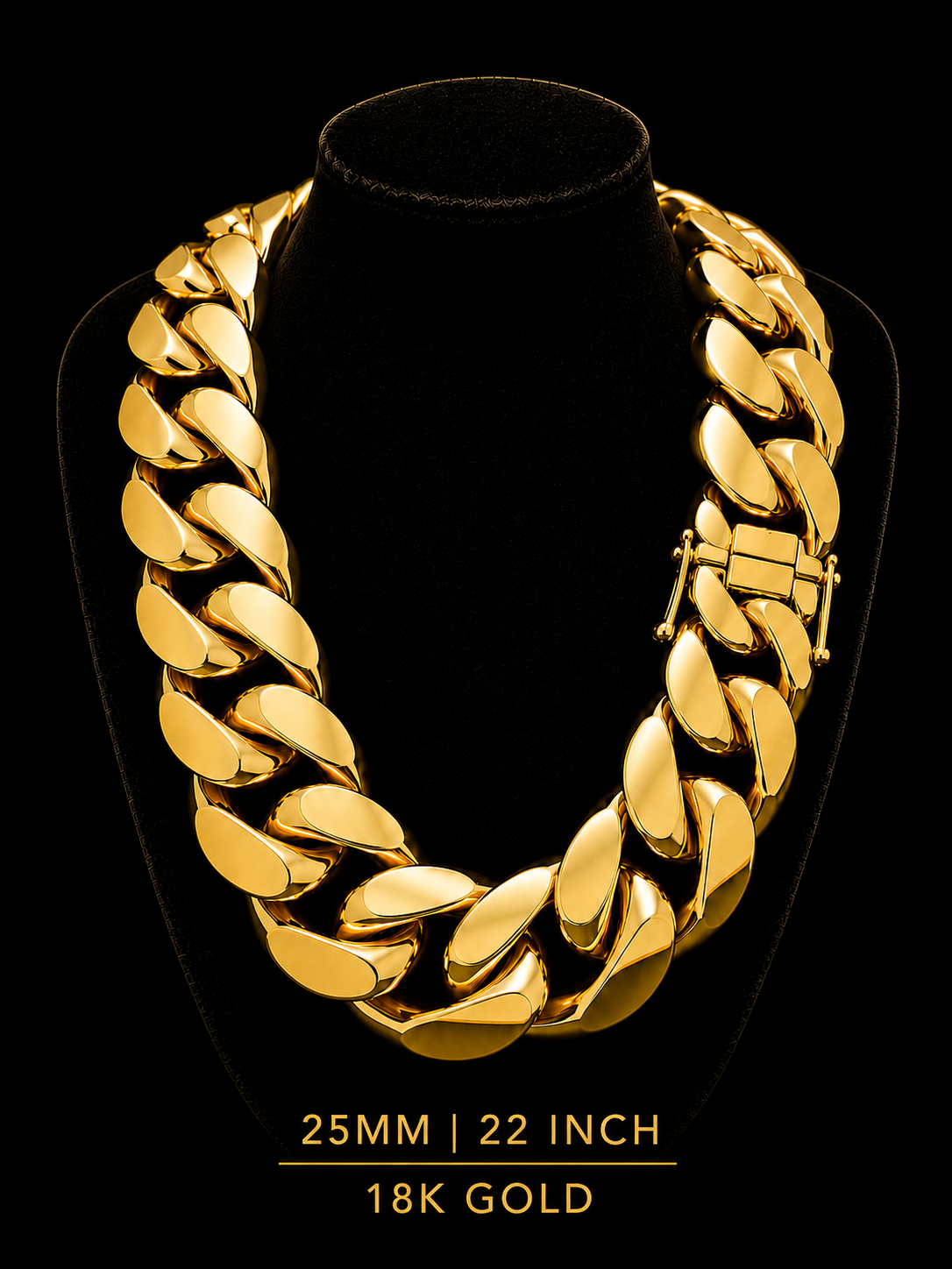 Gold Miami Cuban chain