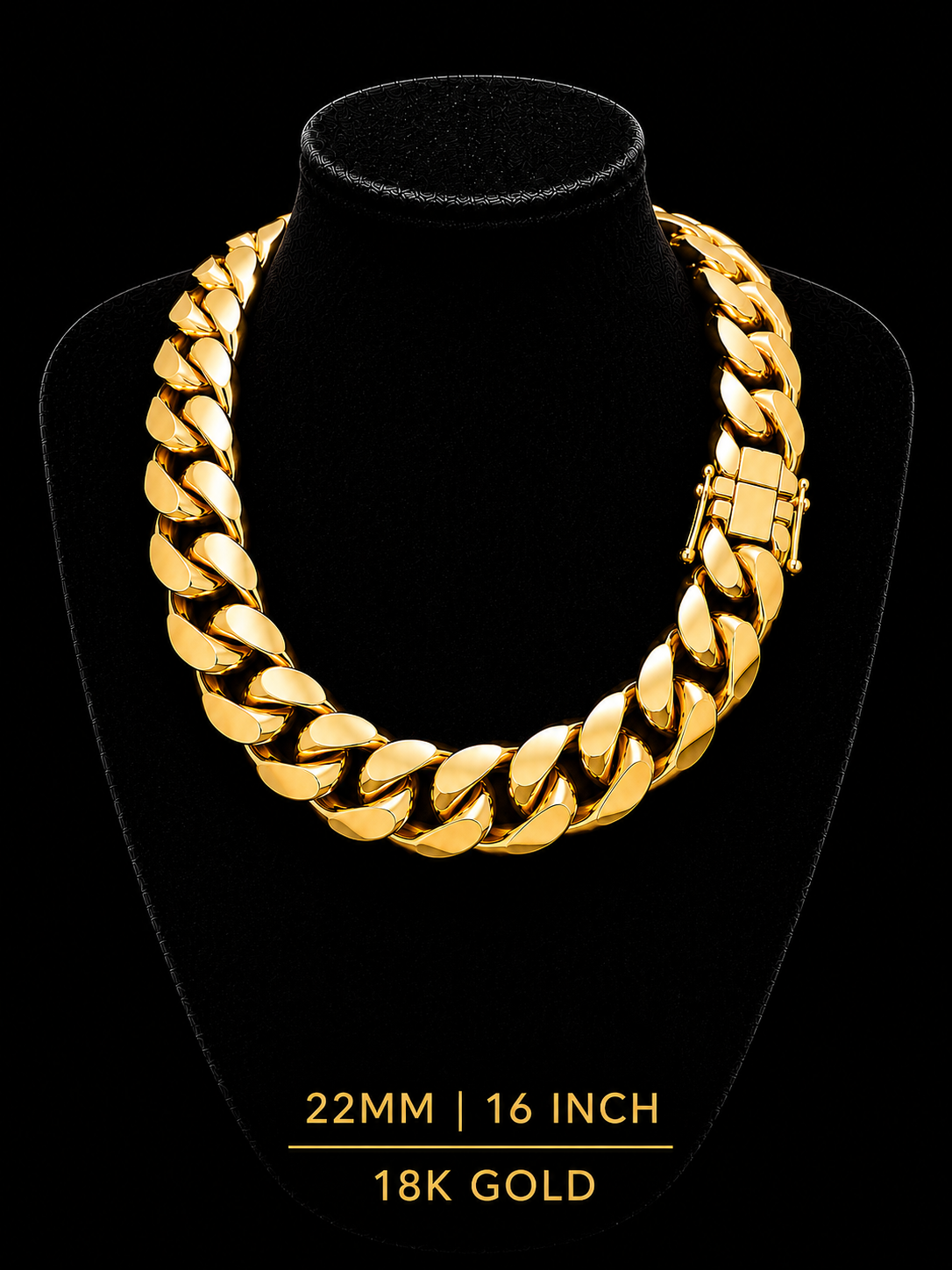 Gold Miami Cuban chain
