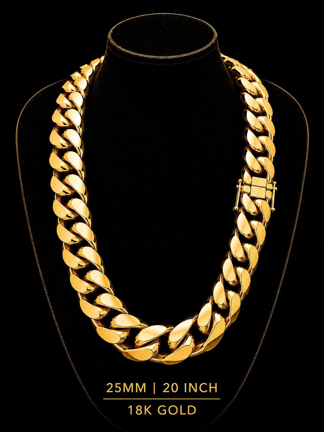 Gold Miami Cuban chain