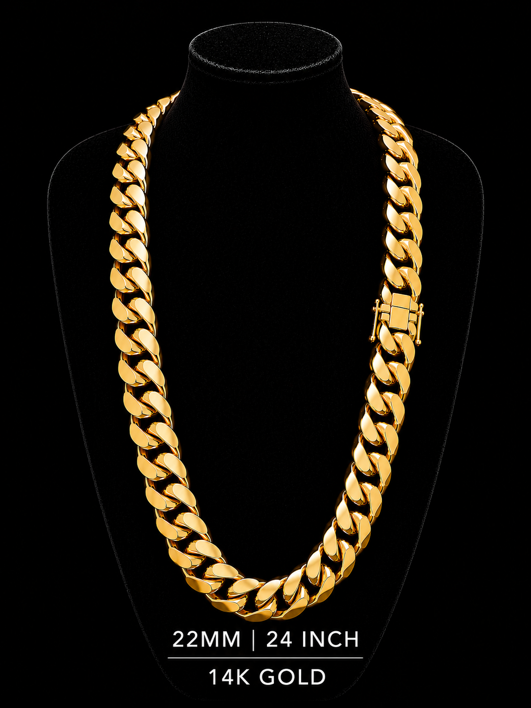Gold Miami Cuban chain