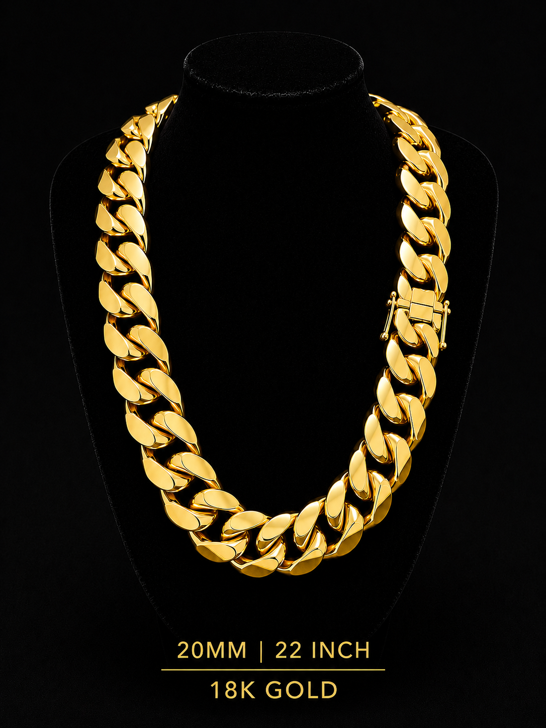 Gold Miami Cuban chain