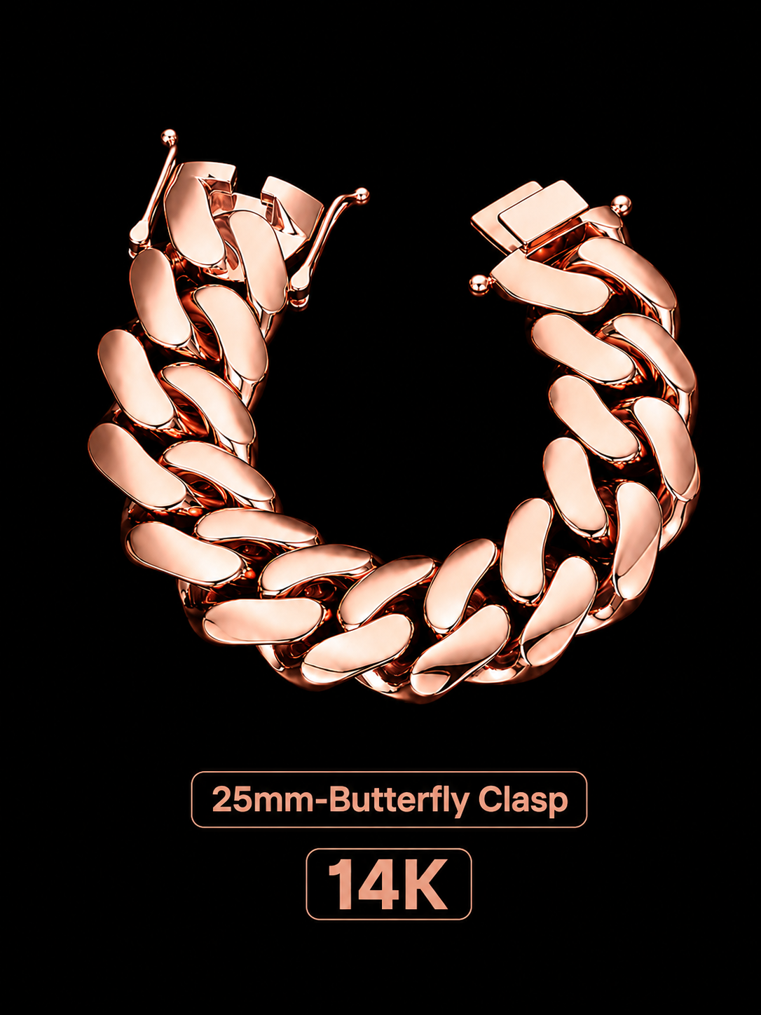 14k Rose Gold bracelet