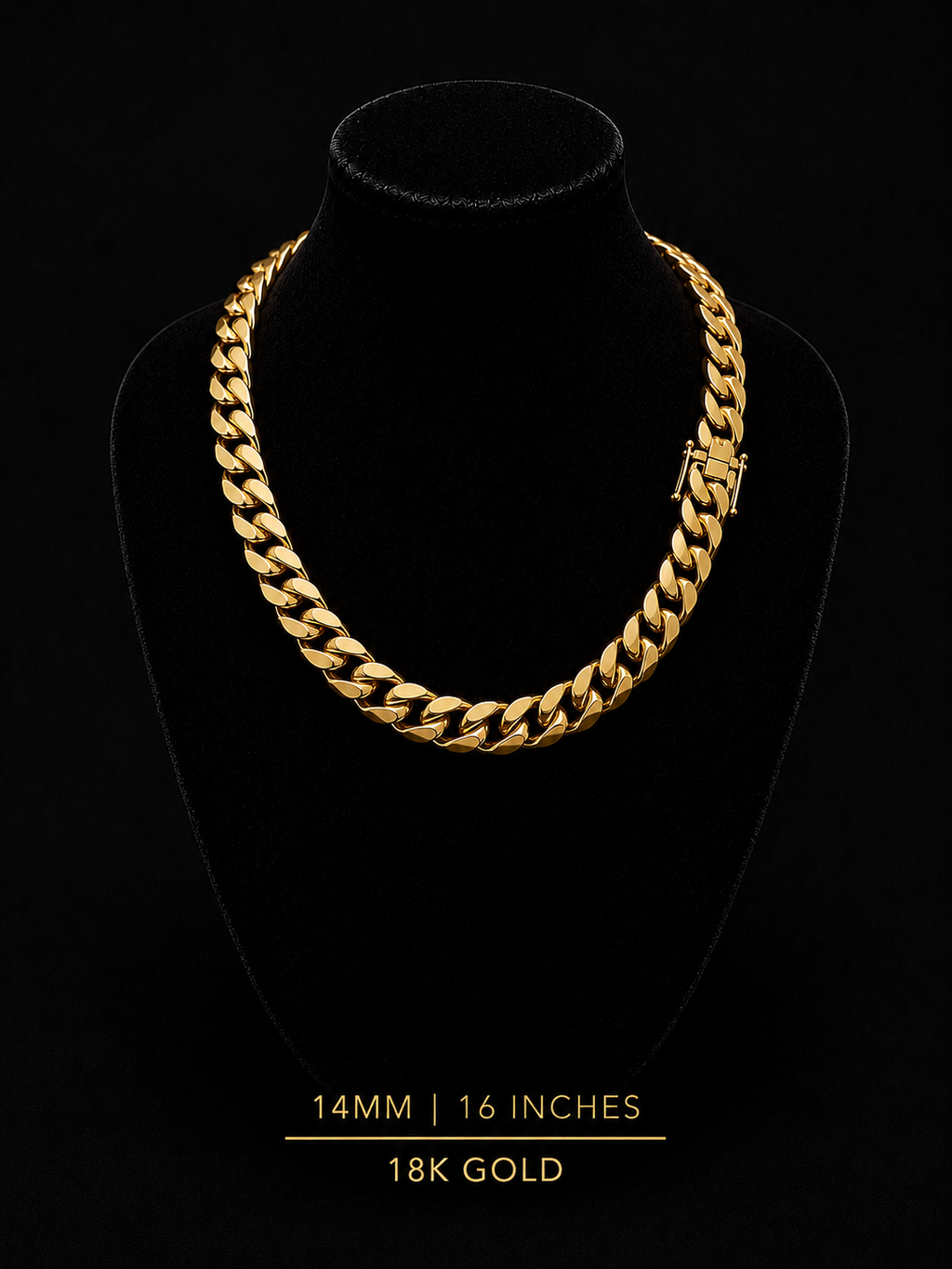 Gold Miami Cuban chain
