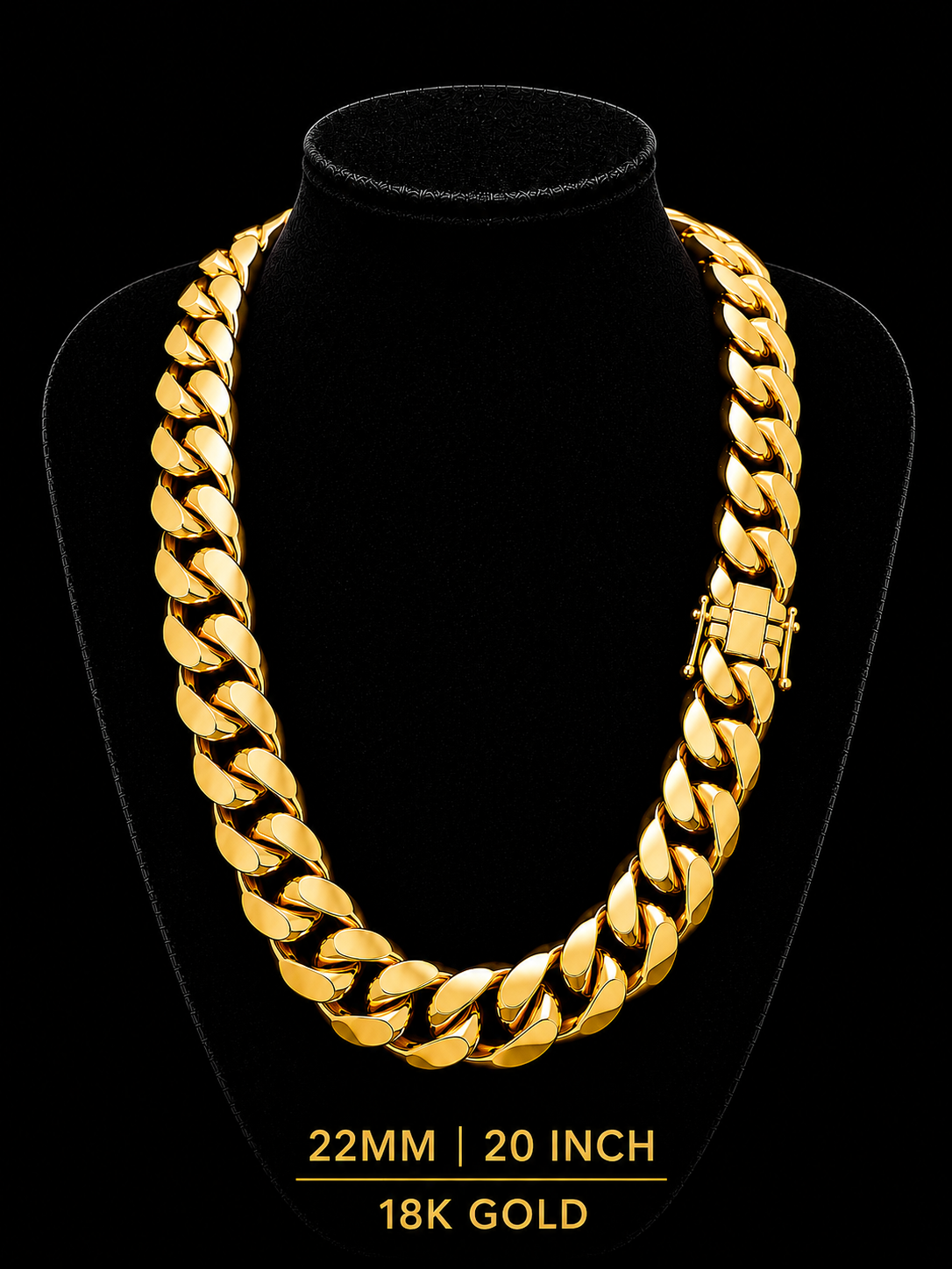 Gold Miami Cuban chain