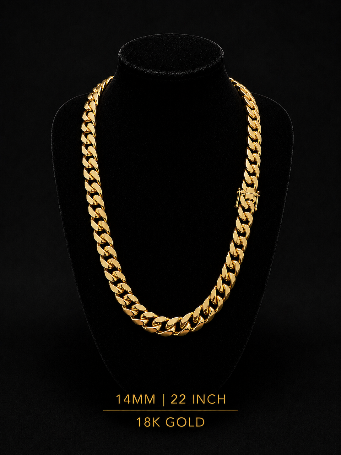 Gold Miami Cuban chain