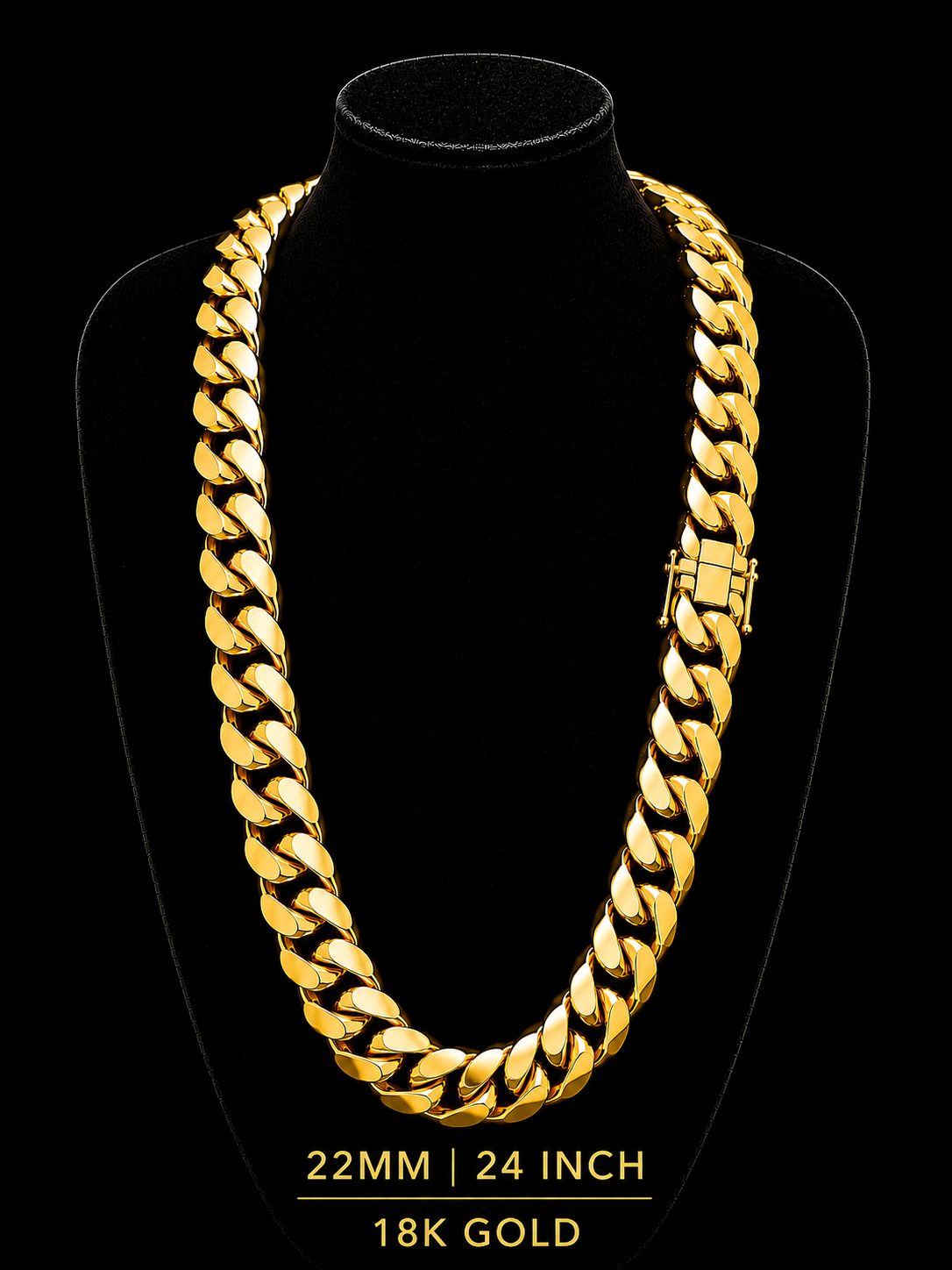 Gold Miami Cuban chain