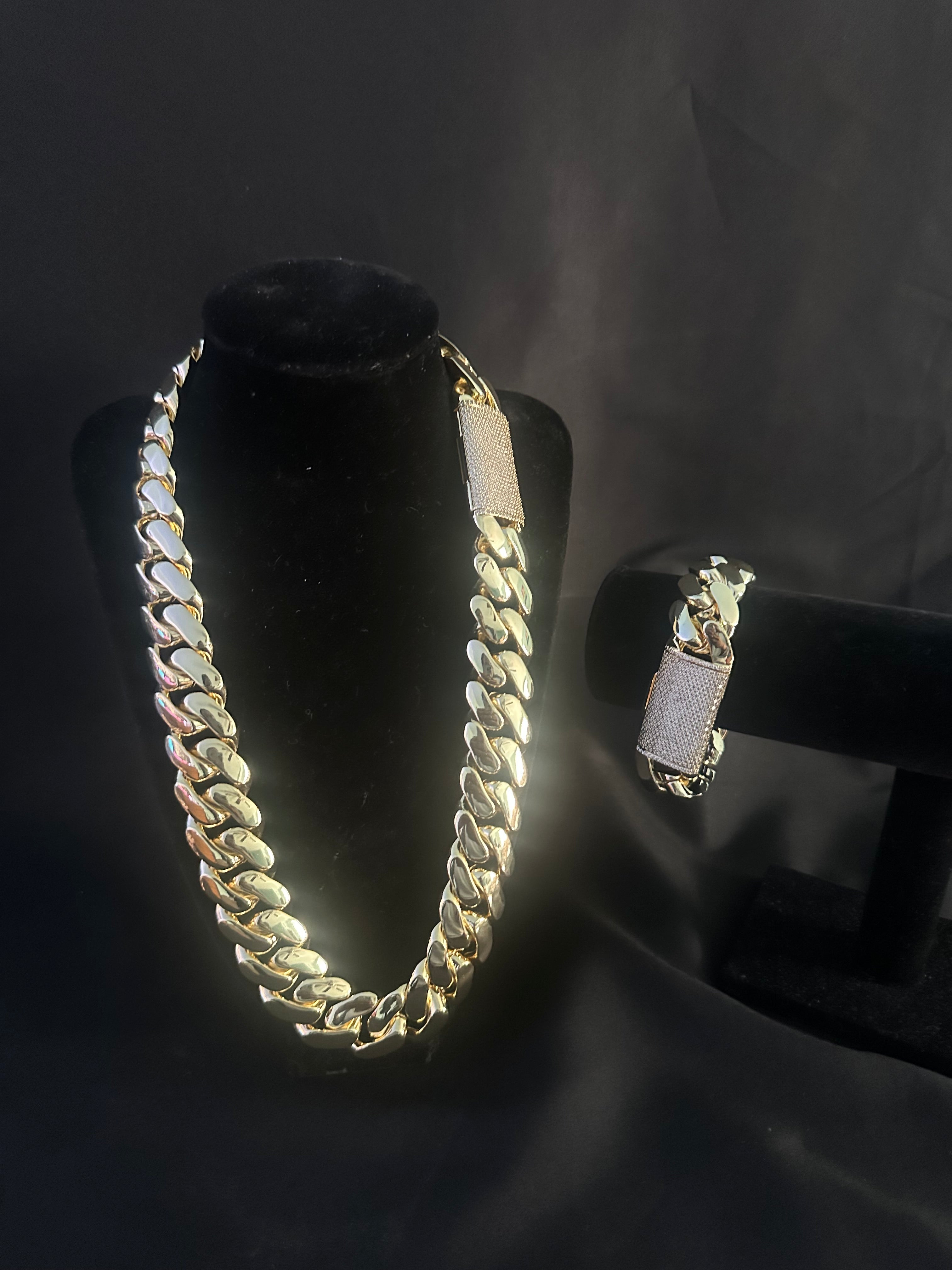 Iced Gold Miami Cuban chain