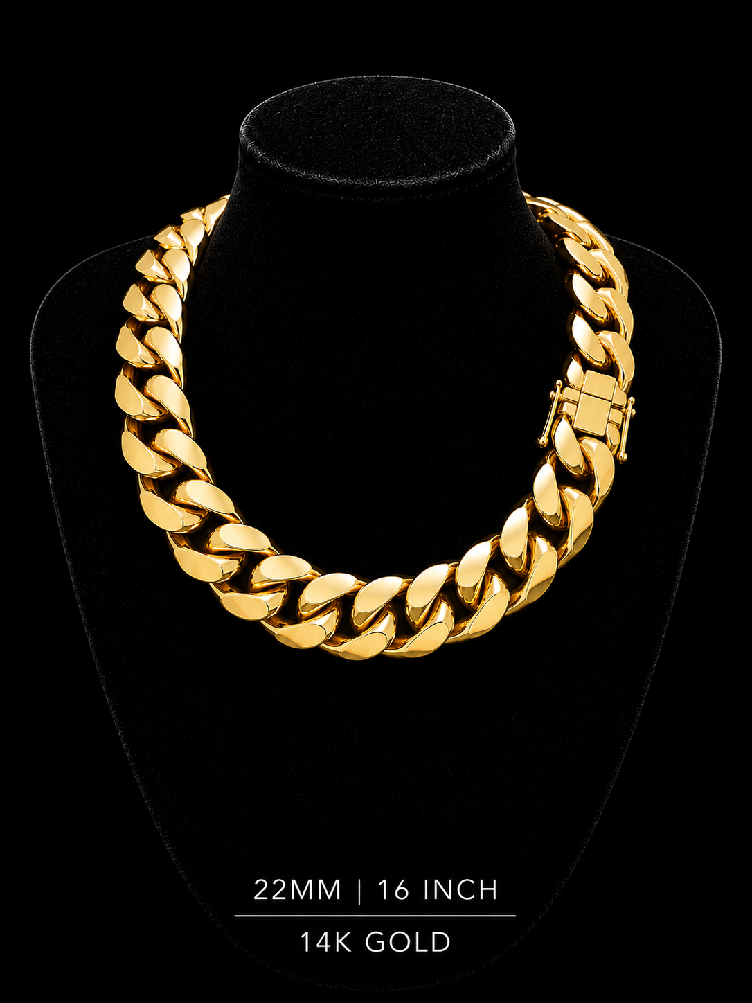 Gold Miami Cuban chain