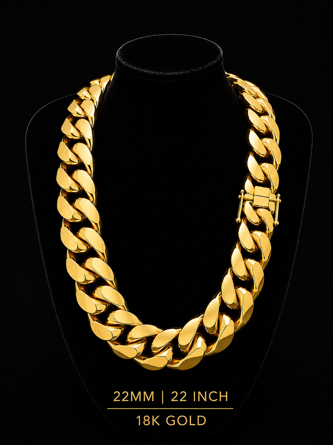 Gold Miami Cuban chain