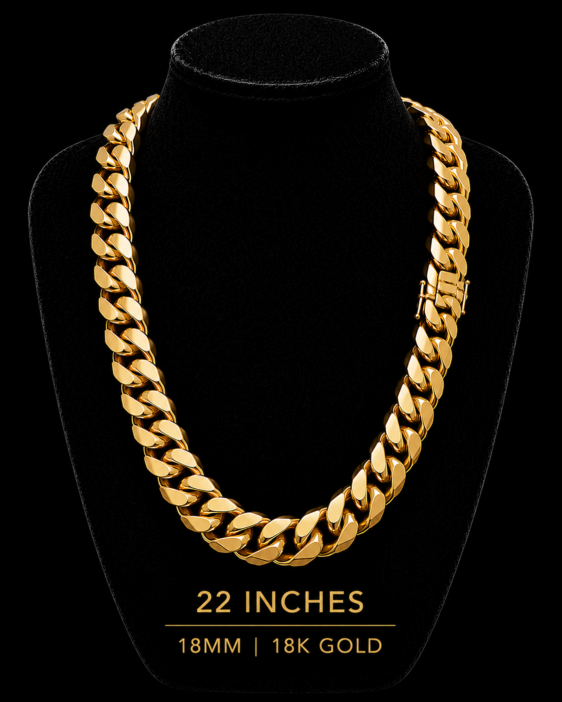 Gold Miami Cuban chain