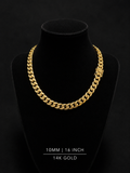 Gold Miami Cuban chain